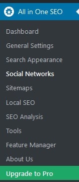 Social Networks AIOSEO