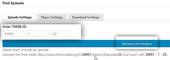 Create an Episode Post