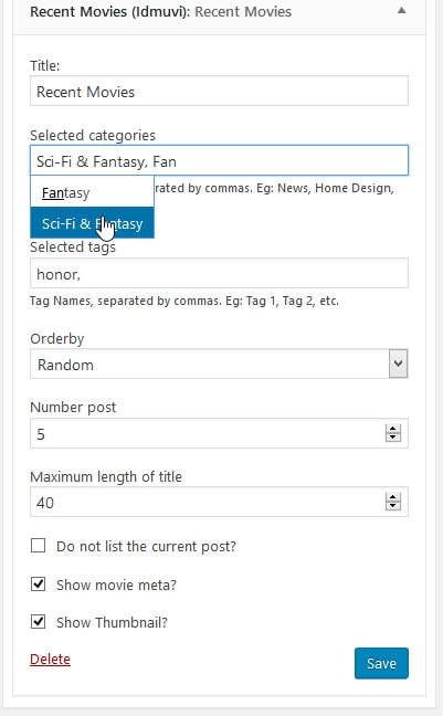 Pengaturan Baru Widget Muvipro v.1.0.7